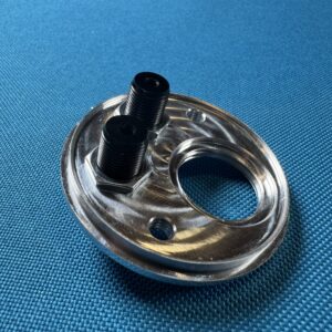 Aluminum Bulkhead for Tinder Rocketry Sparrow CO2 Device